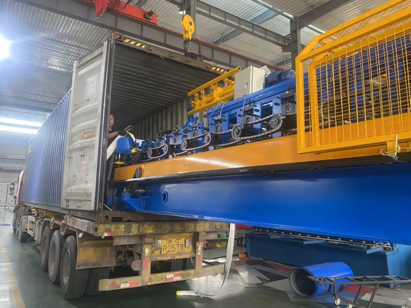 中拓冷彎成型設(shè)備：長途運(yùn)輸考驗(yàn)下設(shè)備品質(zhì)始終如一?